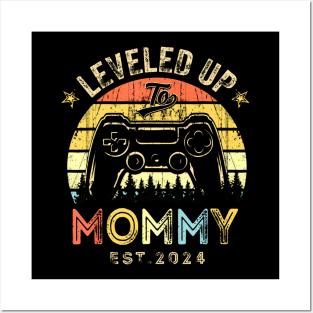 Leveled Up To Mommy 2024 Video Game Promoted To Mommy Posters and Art